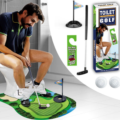 Mini Toilet Golf Game Set