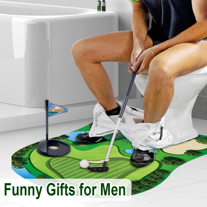 Mini Toilet Golf Game Set